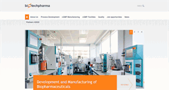 Desktop Screenshot of biotechpharma.lt