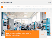 Tablet Screenshot of biotechpharma.lt